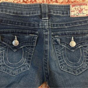 True Religion vintage blue denim jeans